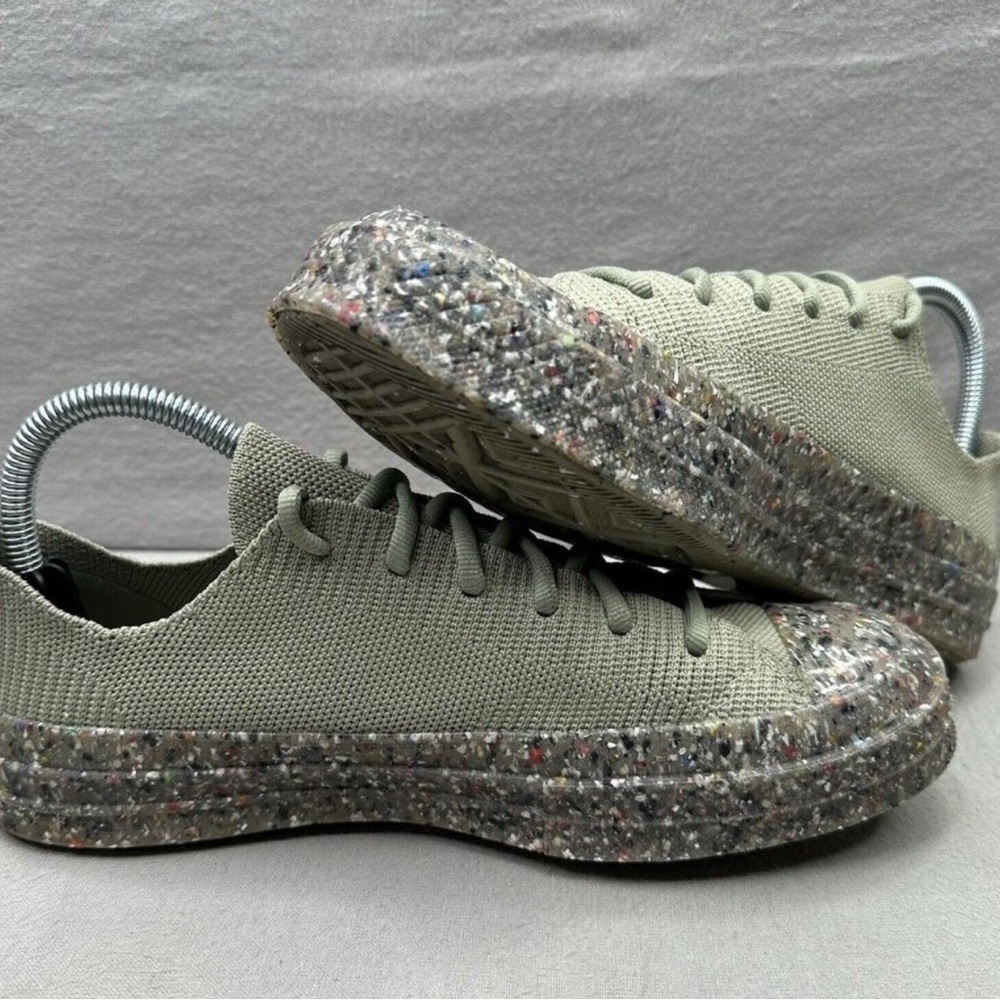 Army converse with Breathable Mesh and Cushioned Sole